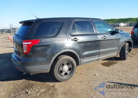 2013 Ford Utility Police Interceptor from USA, damaged, VIN 1FM5K8AR1DGC31476